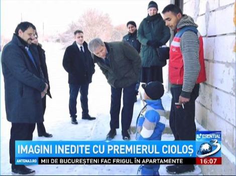 Imagini inedite cu premierul Cioloş