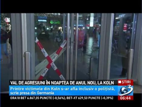 Val de agresiuni &icirc;n noaptea de Anul Nou, la Koln