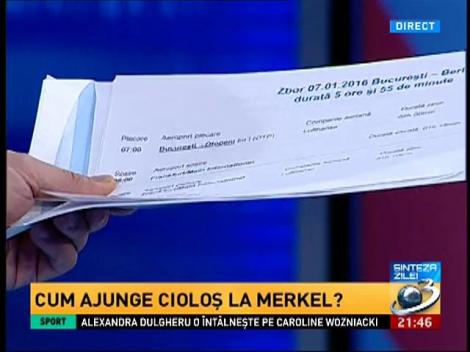 Cum ajunge Dacian Cioloș la Merkel