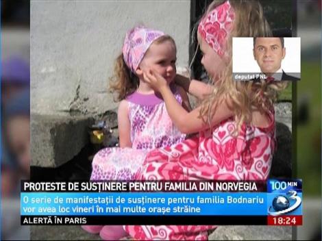 Proteste de susţinere pentru familia din Norvegia