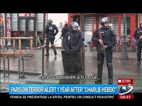Paris on terros alert 1 year after "Charlie Hebdo"