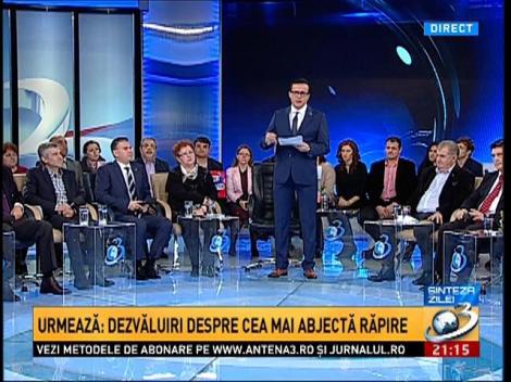 Ediţie eveniment Sinteza Zilei - Invitaţii lui Mihai G&acirc;dea, alături de familia Bodnariu