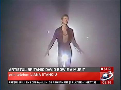 Legendarul muzician englez David Bowie a murit