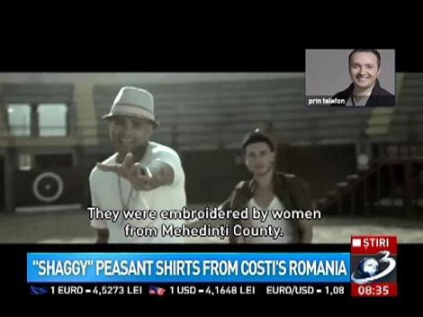 Shaggy, peasant shirts from Costi's Romania