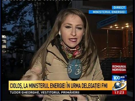 Cioloş, la Ministerul Energiei &icirc;n urma delegaţiei FMI