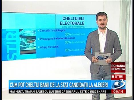 Cum pot chletui banii de la stat candidaţii la alegeri