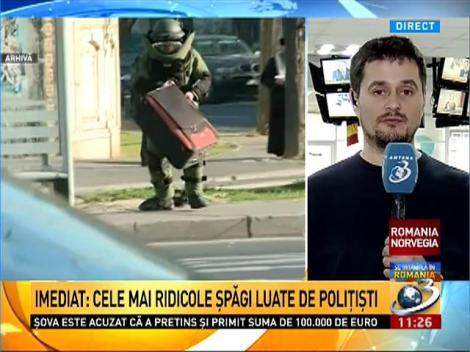 Alertă falsă cu bombă la Parlament