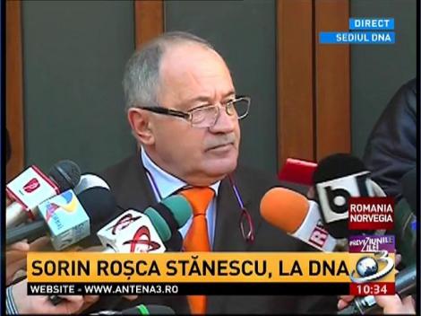 Sorin Roșca Stănescu, la DNA: ”Este mâna lui Traian Băsescu”