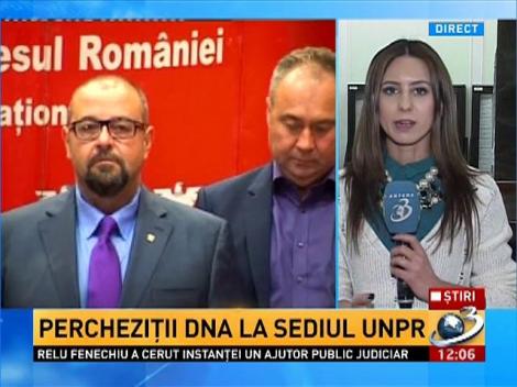 Percheziții DNA la sediul UNPR