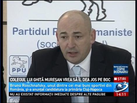 Colegul lui Ghiță Mureșan vrea să îl dea jos pe Boc