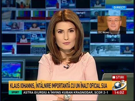 Klaus Iohannis, &icirc;nt&acirc;lnire importantă cu un &icirc;nalt oficial american