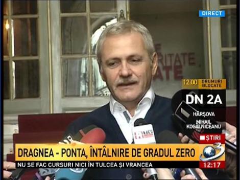 Liviu Dragnea, dezvăluiri despre viitorul lui Victor Ponta &icirc;n PSD