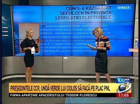Cum s-a răzg&acirc;ndit şeful CCR &icirc;n privinţa legislaţiei electorale