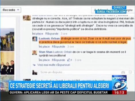 Ce strategie secretă au liberalii pentru alegeri