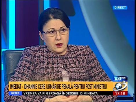 Ecaterina Andronescu, despre asemănarea dintre Victor Ponta și Tony Blair