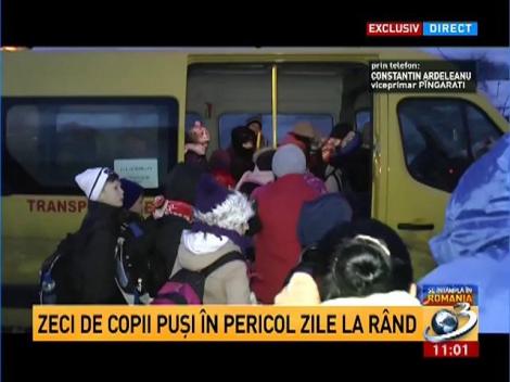 Zeci de copii puşi în pericol zile la rând