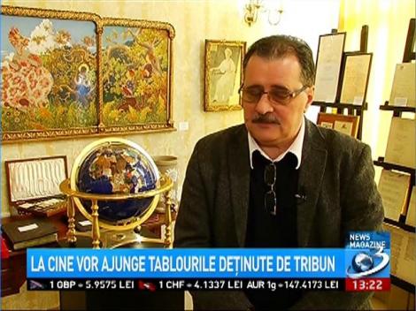 Adevărul despre operele de artă ale lui Vadim Tudor! Cât costă obiectele de valoare deținute de tribun
