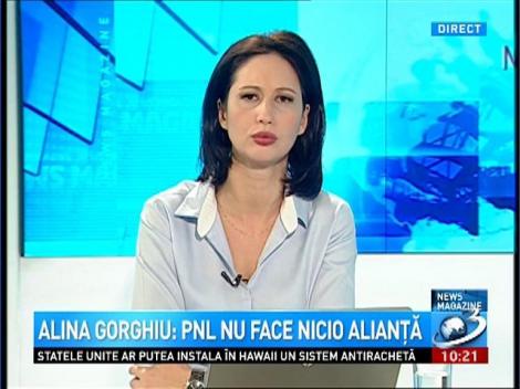 Alina Gorghiu: PNL nu face nicio alianţă cu alte partide