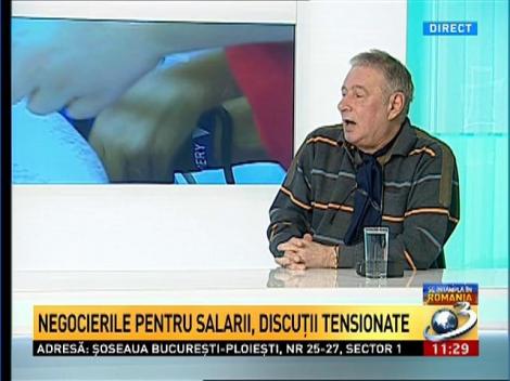 Mădălin Voicu, despre negocierile pentru salarii