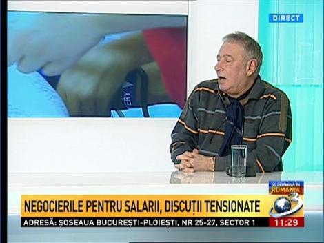 Mădălin Voicu, despre negocierile pentru salarii