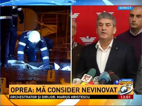 Gabriel Oprea: Mă consider nevinovat