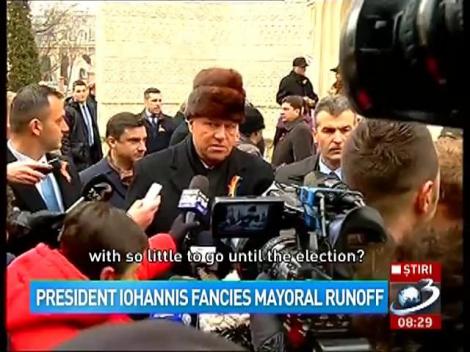 President Iohannis fancies mayoral runoff