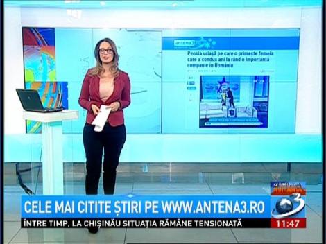 Top 3 știri pe Antena3.ro - 26 ianuarie 2016