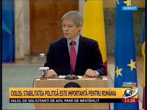 Dacian Cioloş, după întâlnirea cu premierul Republicii Moldova