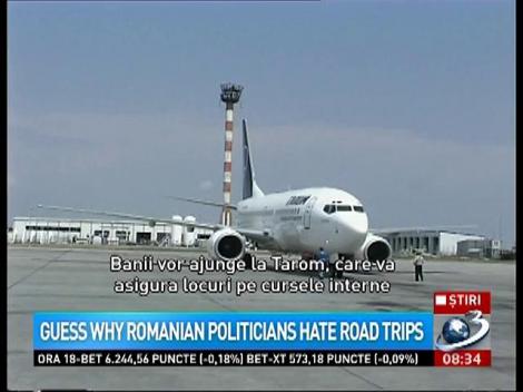 Guess why romanian politicians hate road trips
