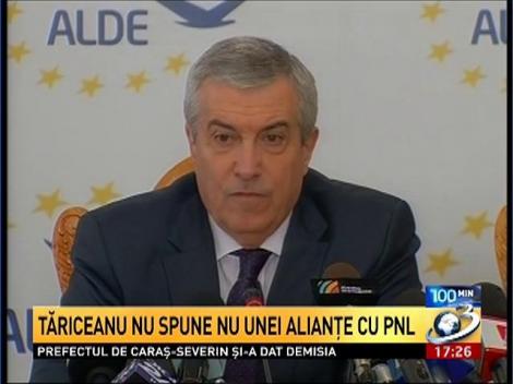 Tăriceanu nu spune "nu" unei alianţe cu PNL