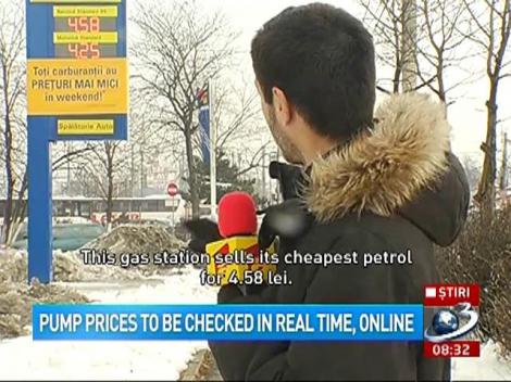 Pump prices to be checked in real time, online