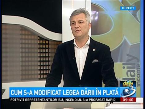 Cum s-a modificat legea dării în plată