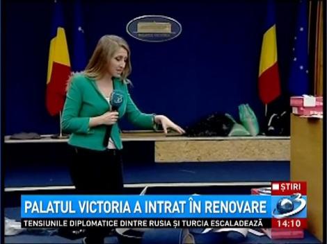 Palatul Victoria a intrat în renovare