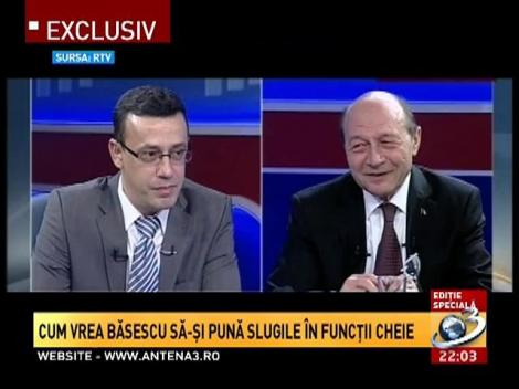 Cum vrea Băsescu să-şi pună slugile în funcţii cheie