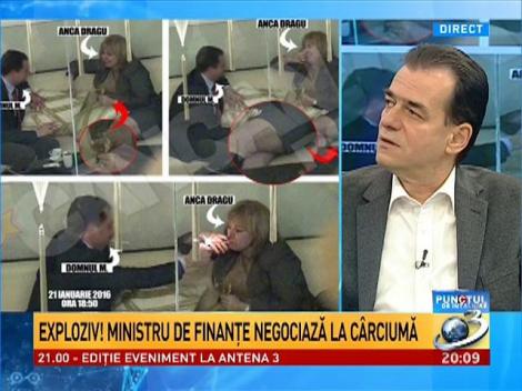 Exploziv! Ministru de finanţe negociază la c&acirc;rciumă