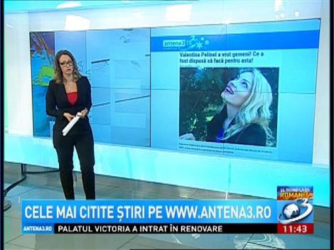 Cele mai citite ştiri pe www.antena3.ro