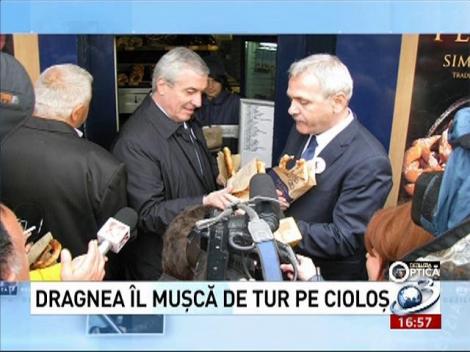 Deziluzia Optică: Dragnea &icirc;l muşcă de tur pe Cioloş