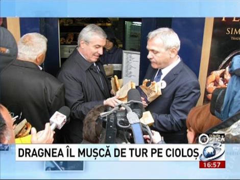 Deziluzia Optică: Dragnea îl muşcă de tur pe Cioloş