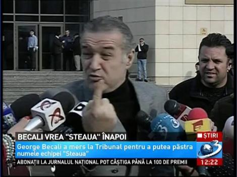 Becali vrea "Steaua" înapoi