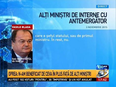 Cine sunt miniştrii care au mers &icirc;nsoţiţi de coloane, ca Gabriel Oprea