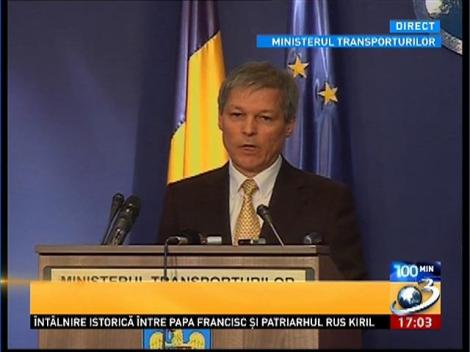 Cioloș verifică achizițiile de la Compania de Autostrăzi