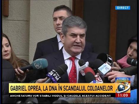 Oprea: Cred în nevinovăţia mea şi vreau să se afle adevărul cât mai repede