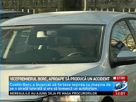 Un ministru al cabinetului Cioloș, la un pas de un accident rutier