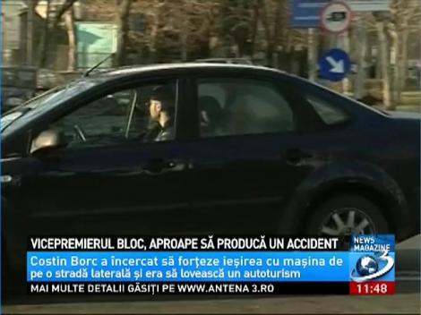 Un ministru al cabinetului Cioloș, la un pas de un accident rutier