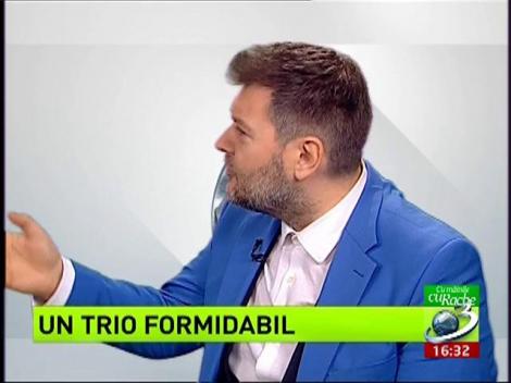 Un trio formidabil de ruși intepretează o melodie clasică italiană