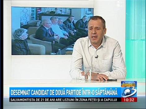 Desemnat candidat de două partide &icirc;ntr-o săptăm&acirc;nă