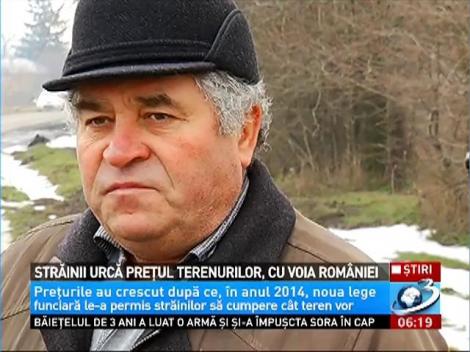 Străinii urcă preţul terenurilor, cu voia României