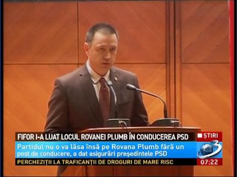 Fifor i-a luat locul Rovanei Plumb &icirc;n conducerea PSD