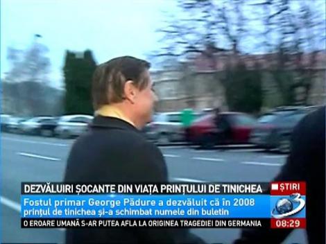 Dezvăluiri şocante din viaţa Prinţului de Tinichea