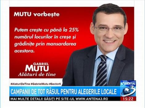 Campanii de tot r&acirc;sul pentru alegerile locale